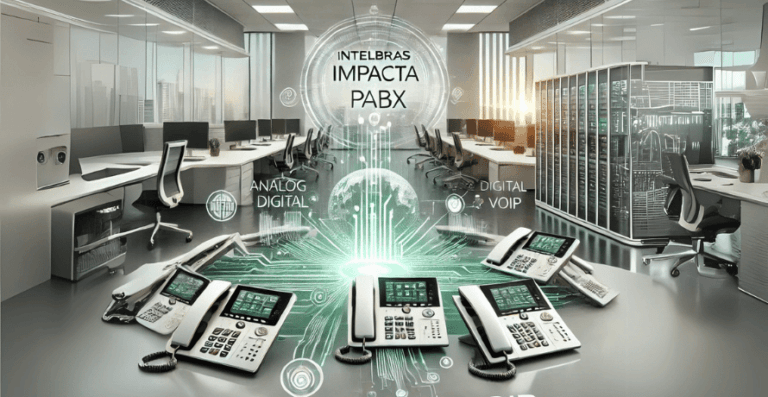 A linha Impacta da Intelbras combina tecnologia e eficiência para proporcionar uma comunicação empresarial mais inteligente e integrada.